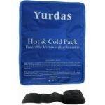 Yurdas Large Blue Gel Ice Pack 37x27cm – Reusable Hot & Cold Therapy for Pain Relief with Adjustable Strap