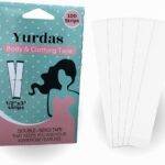Yurdas Double-Sided Body Tape – 100 Strong Adhesive Strips for Skin & Clothing, Invisible Bra & Dress Fashion Tape, Extra Strong Hold