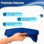 Yurdas Large Blue Gel Ice Pack 37x27cm – Reusable Hot & Cold Therapy for Pain Relief with Adjustable Strap - Image 7