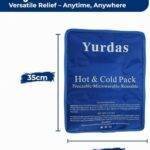 Yurdas Large Blue Gel Ice Pack 37x27cm – Reusable Hot & Cold Therapy for Pain Relief with Adjustable Strap - Image 9